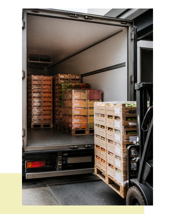 Перевозка сельхозпродукции на паллетах с доставкой в Ртищево